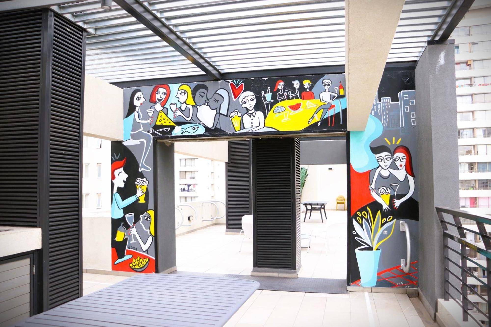 Hom I Amplio Departamento 2D2B En La Calle San Pablo Appartement Santiago Buitenkant foto